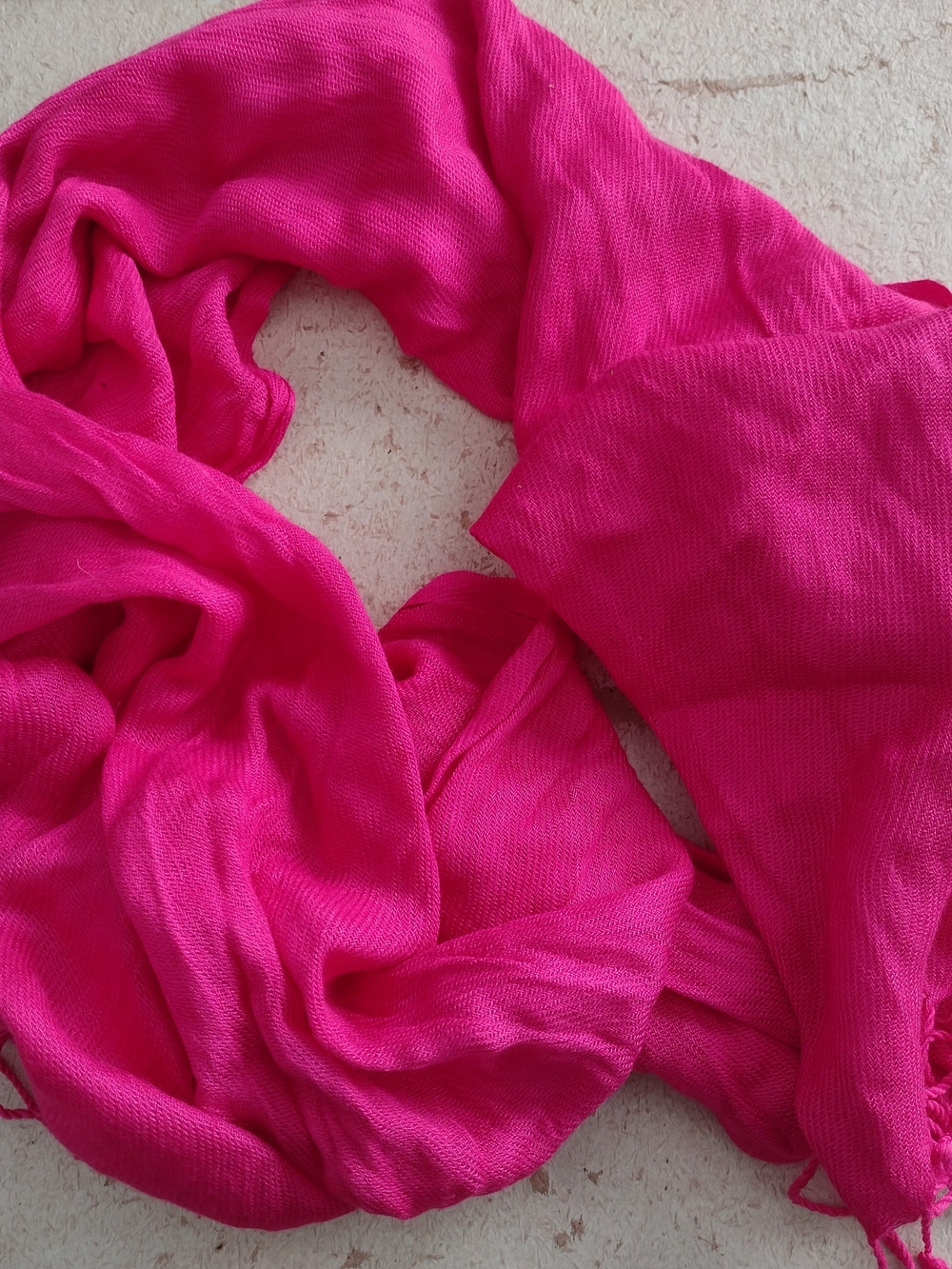 Pink Scarf